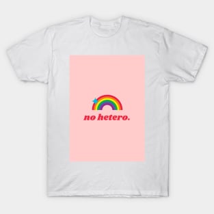 no hetero T-Shirt